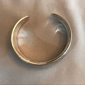 Sterling silver cuff bracelet